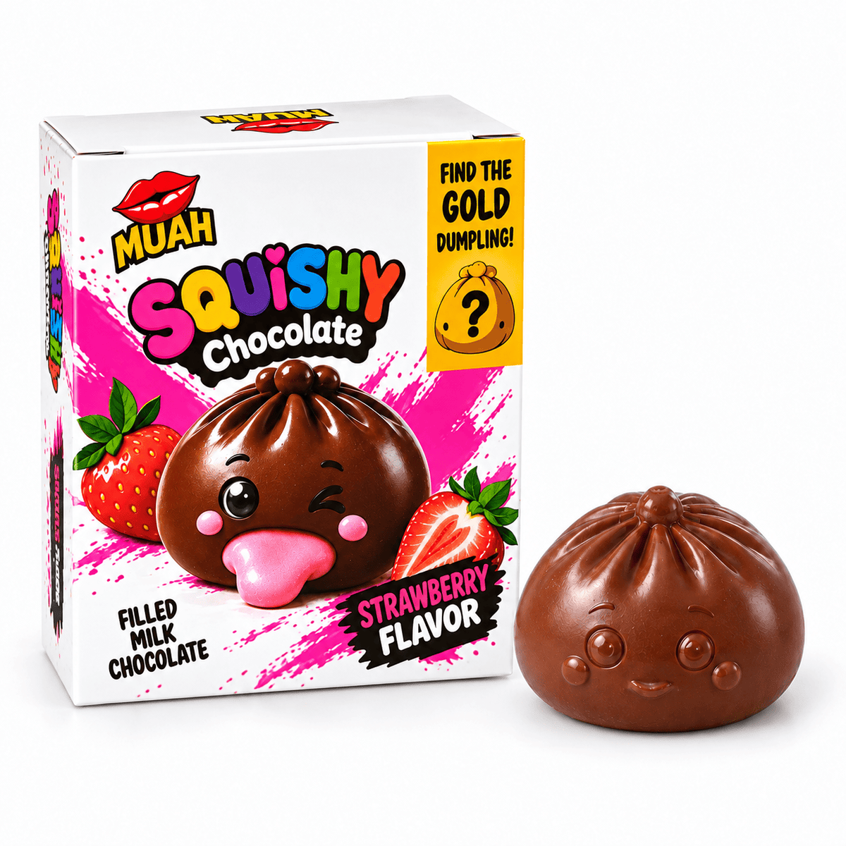 Muah Strawberry 45g Muah - Squishy Chocolate 45g (versch. Sorten)