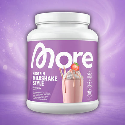 More Nutrition Strawberry Drink 360g More Nutrition Protein Milkshake Style Drink 600g/360g (versch. Sorten)