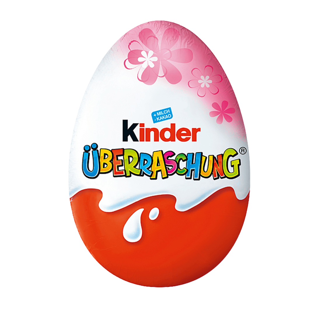 CandyPeak Ü-Ei Rosa Kinder Überraschungsei 20g (versch. Sorten)