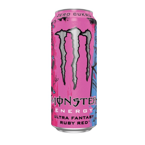Monster Energy Zero 500ml Import (versch. Sorten) – Ultra Fantasy Ruby Red Zero 500ml