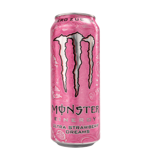 Monster Energy Drink 500ml (versch. Sorten) – Ultra Strawberry Dreams Zero 500ml