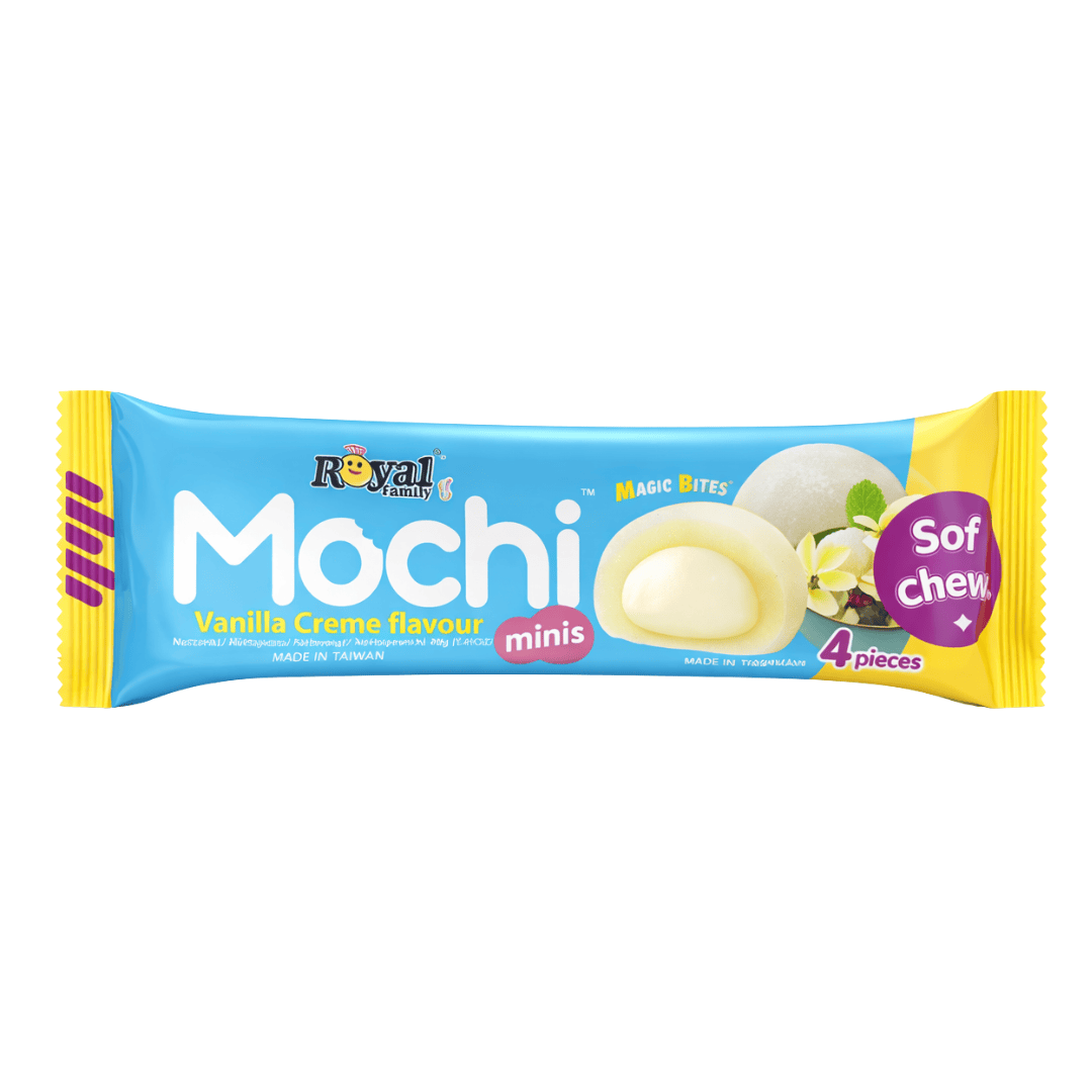 Royal Family Vanilla Creme 40g RoyalFamily - Mochi Minis 4er Pack 40g (versch. Sorten)