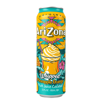 Arizona Whipped Pineapple Orange 650ml Arizona USA Import 650ml (versch. Sorten)