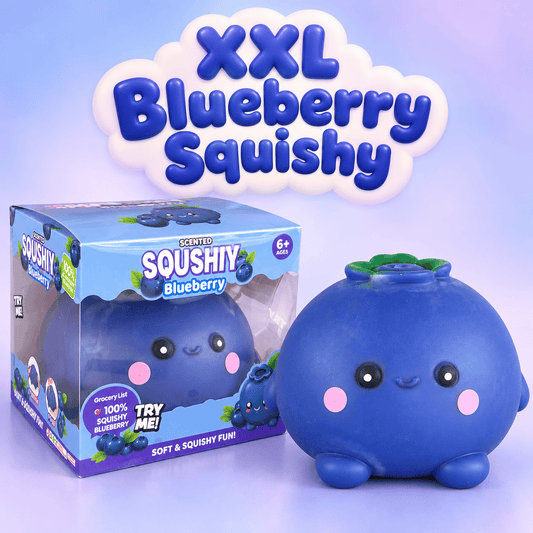 CandyPeak XXL Scented Blueberry Squishy 12,5cm (duftet nach Blaubeere)
